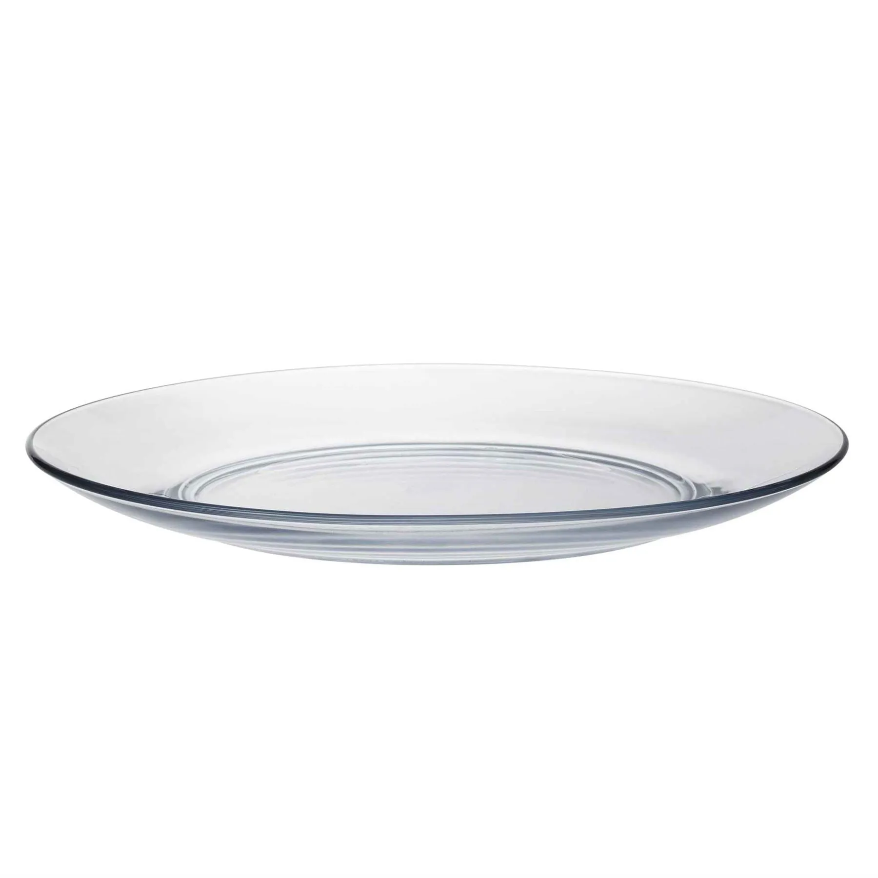 28cm Lys Glass Dinner Plates - Pack of Six - By Duralex