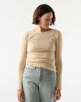 Baserange Disc Long Sleeve in Undyed