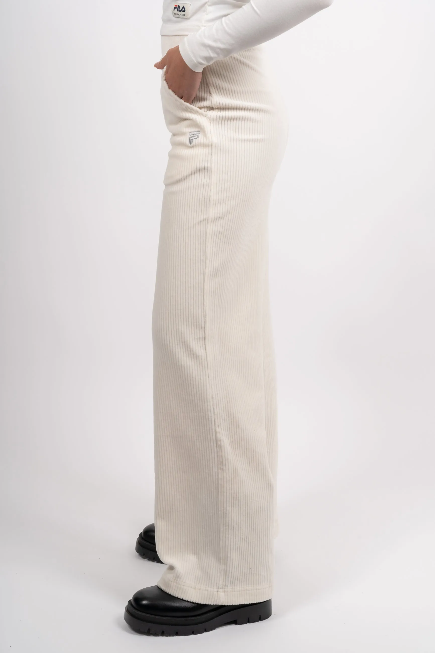 Camerino High Waist Pants - Egret