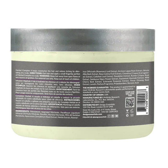 Design Essentials Herbal Complex 4 Hair & Scalp Treatment 5 oz