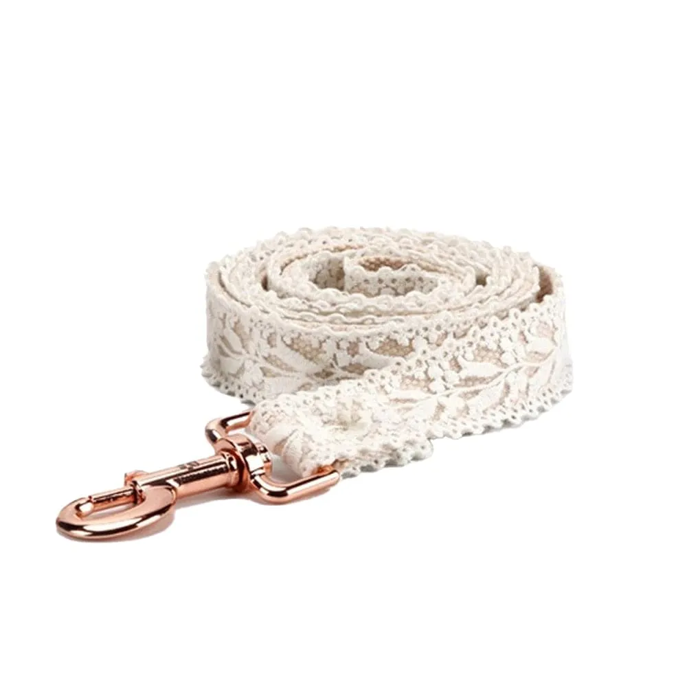 DIVA Pet - Elegant Lace Collar And Leash Set