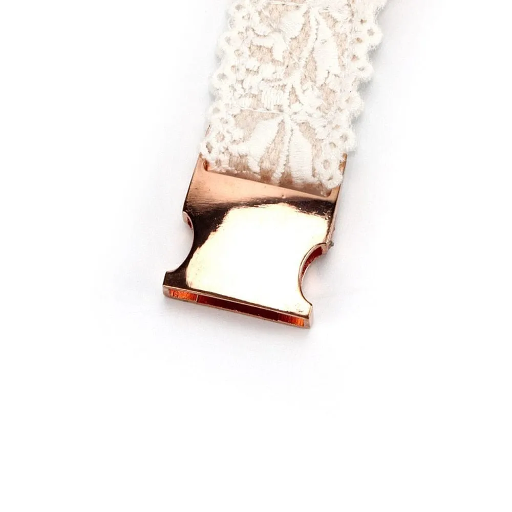 DIVA Pet - Elegant Lace Collar And Leash Set
