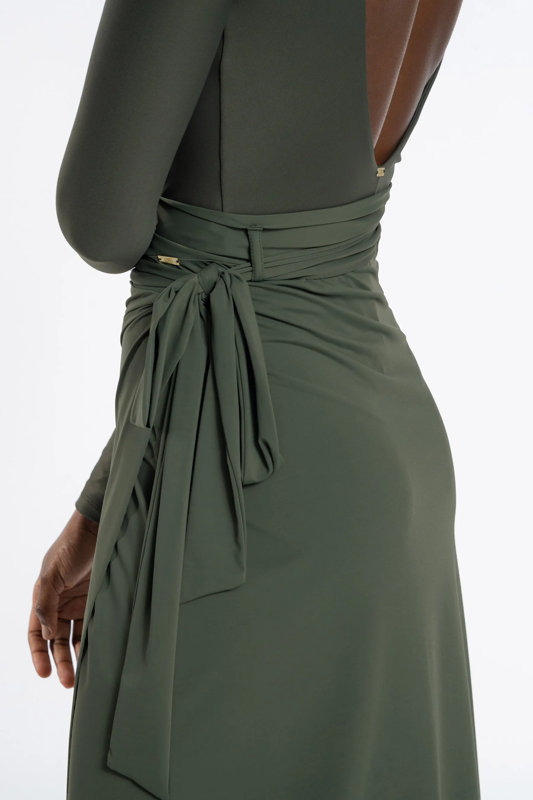 Essential Pareo Midi Skirt