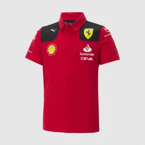 Ferrari Team Polo Kids Rosso Corsa