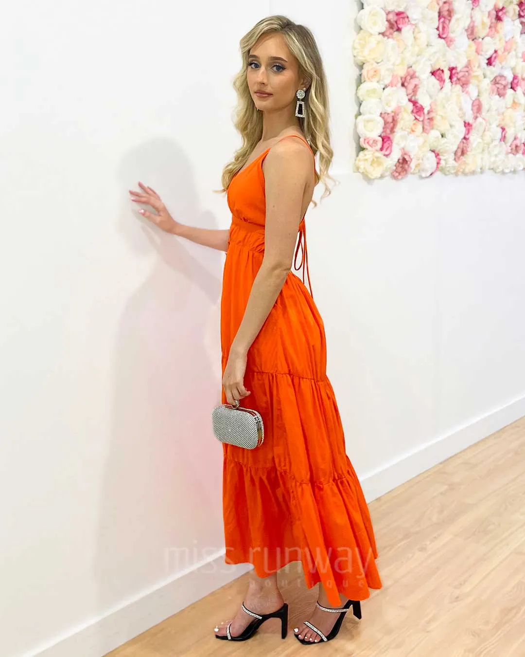 Gabby Maxi Dress - Orange