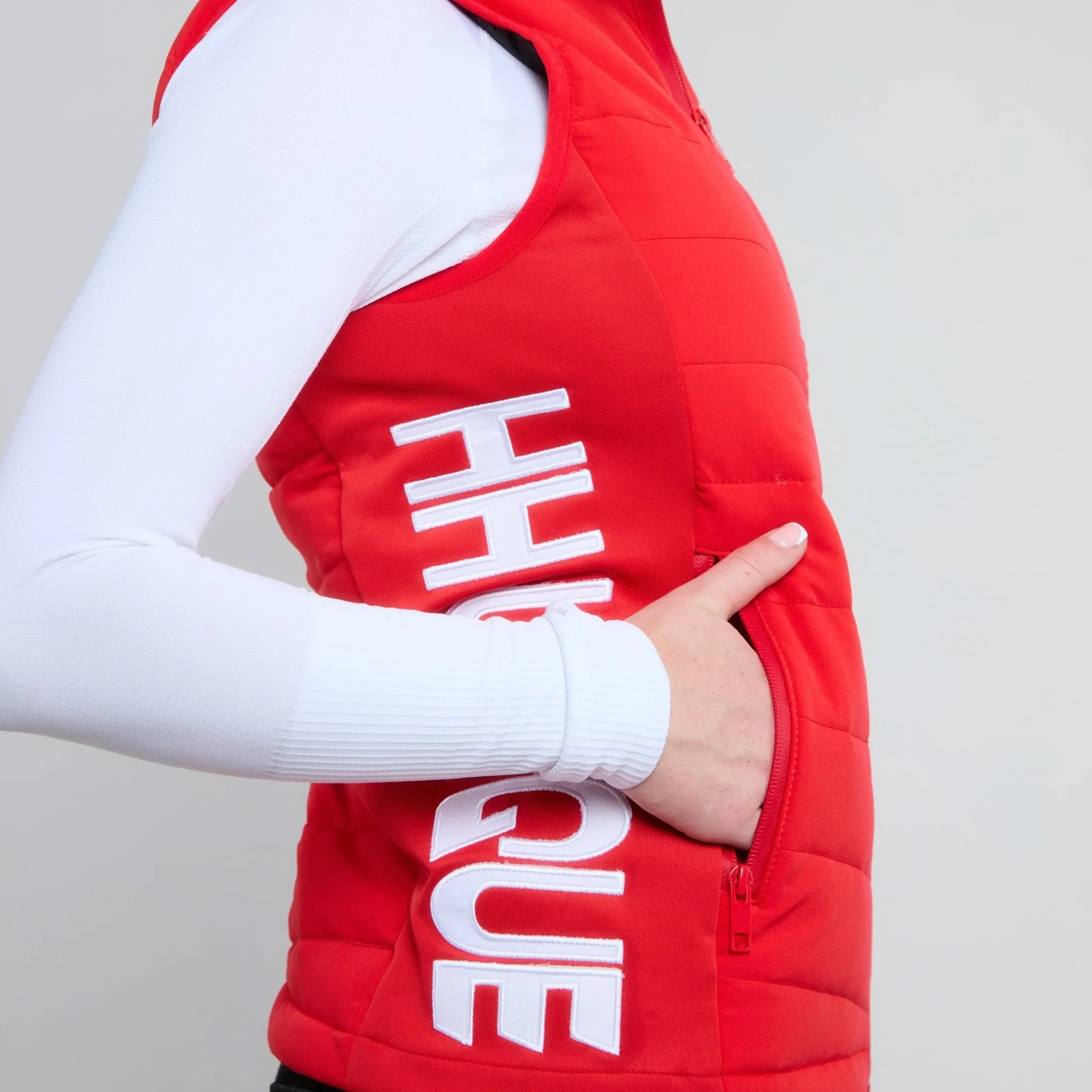 HORZEHOODS® Red Dual Performance Gilet (ONLY XXS left)