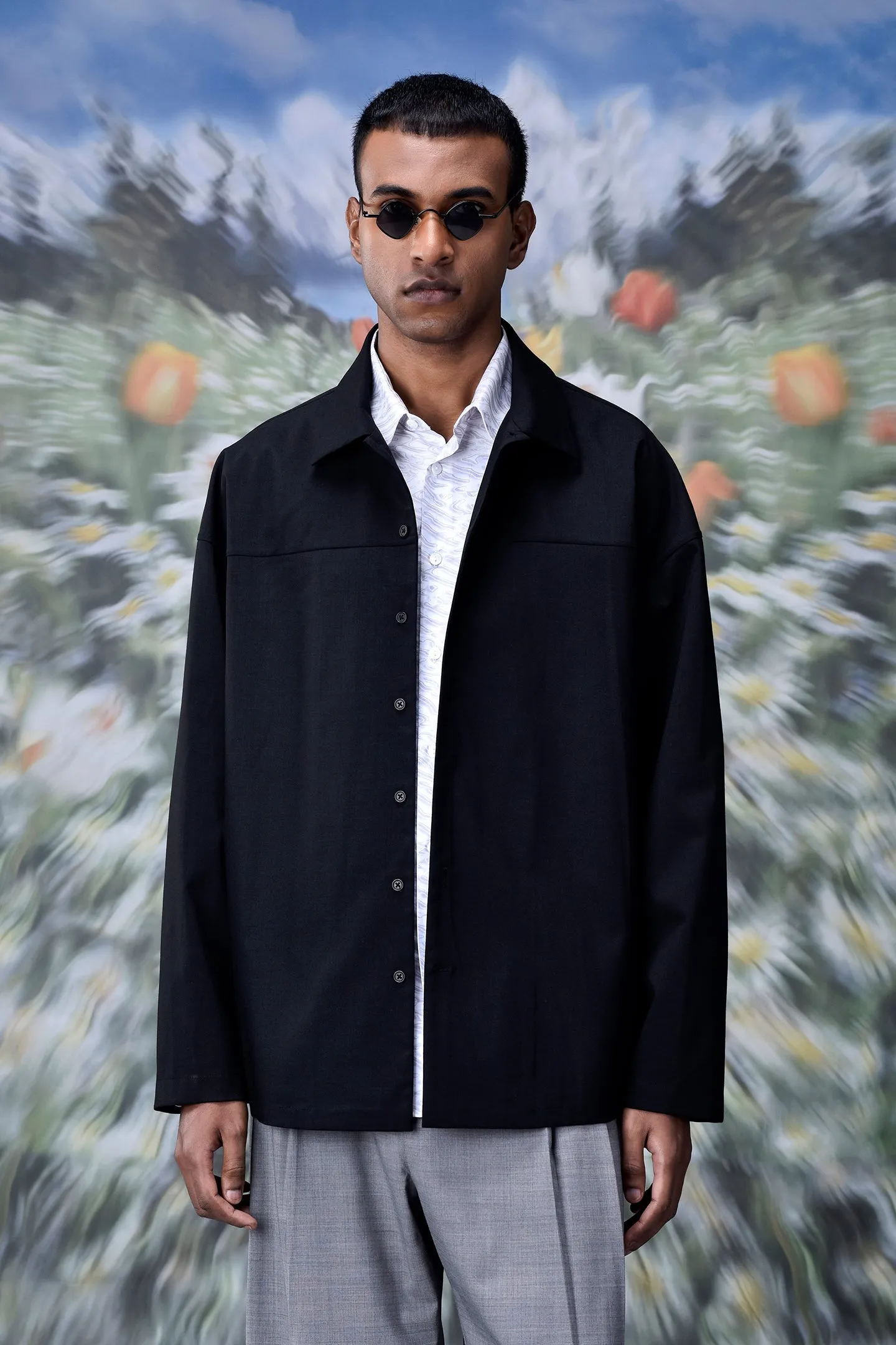 Mad Hatter Oversized Shacket