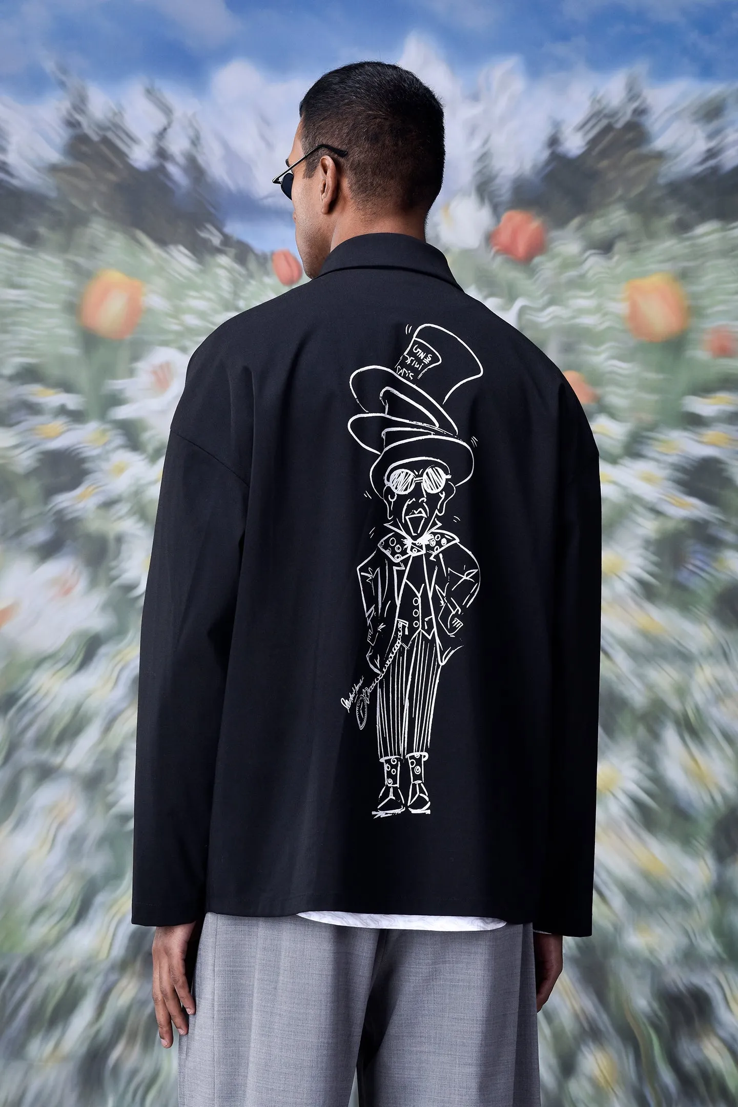 Mad Hatter Oversized Shacket
