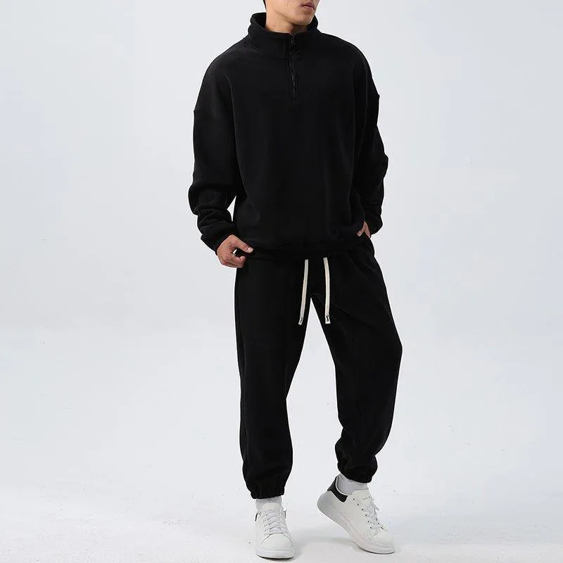 Men’s Fleece Sports Suit – Wide Loose Set