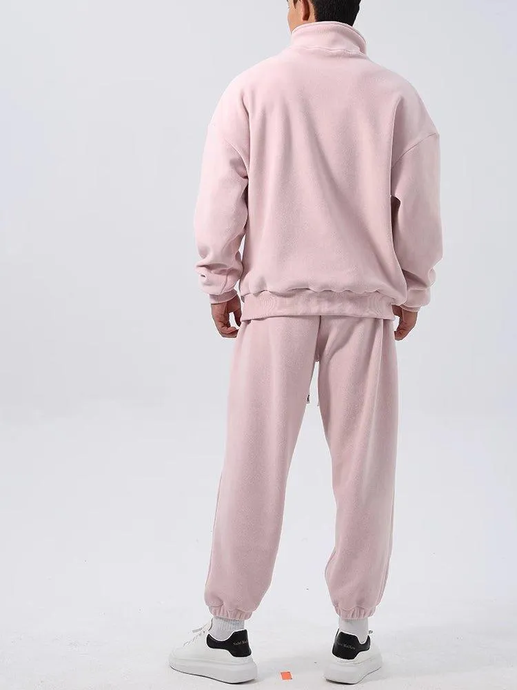 Men’s Fleece Sports Suit – Wide Loose Set