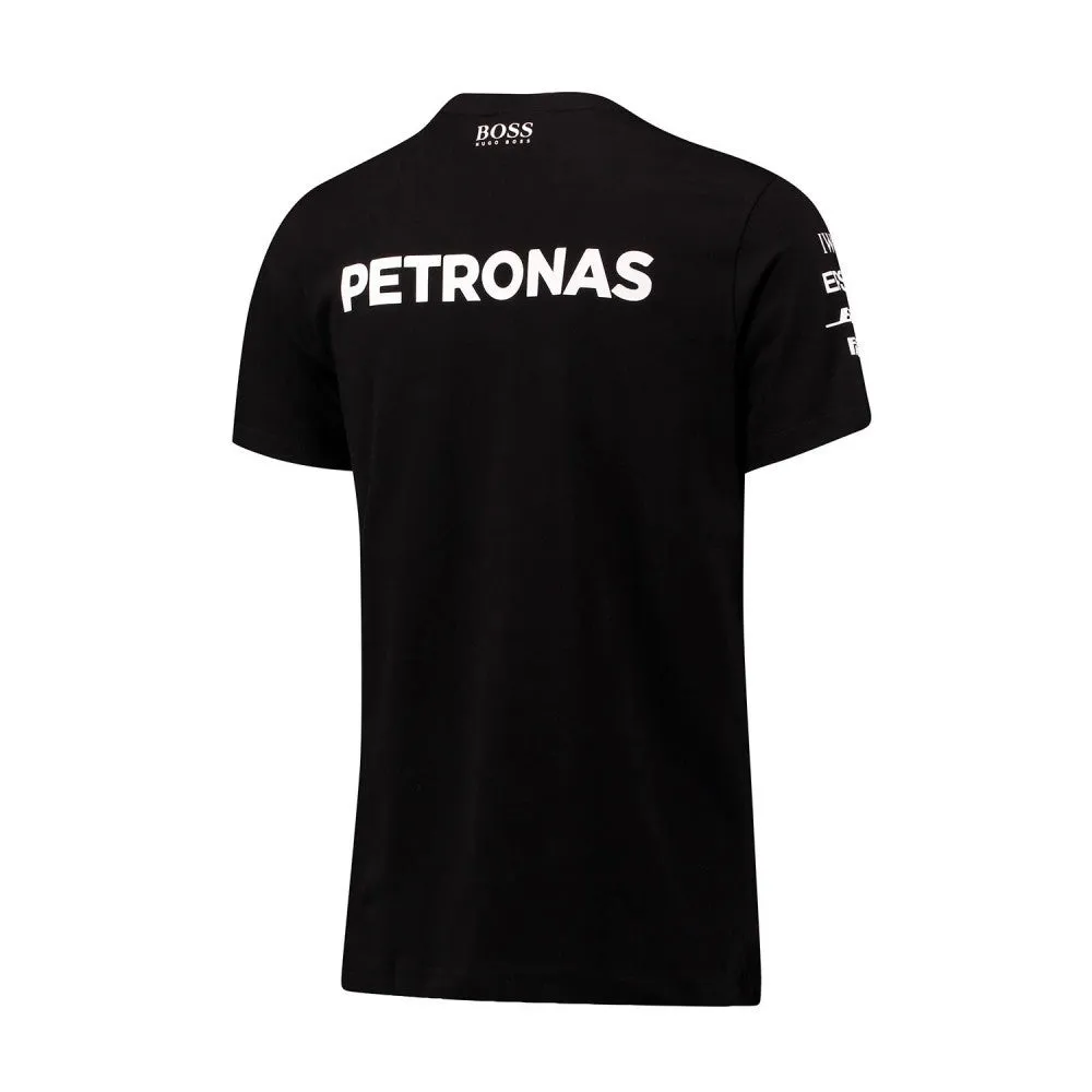 Mercedes Kids T-shirt, Team, Black, 2017