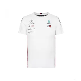 Mercedes Kids T-shirt, Team, White, 2019