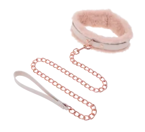 Peaches ‘n CreaMe Fur Collar & Leash