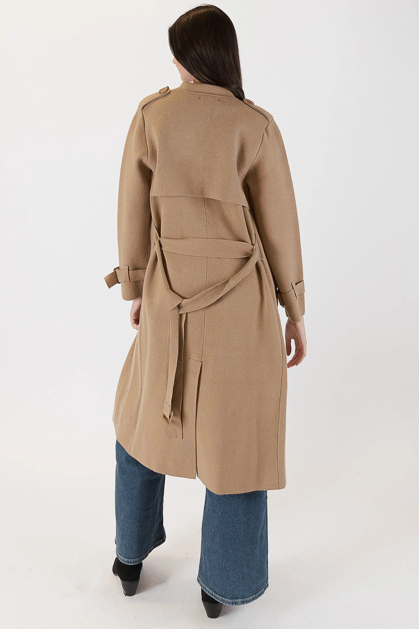 Preston Trench Coat - Camel