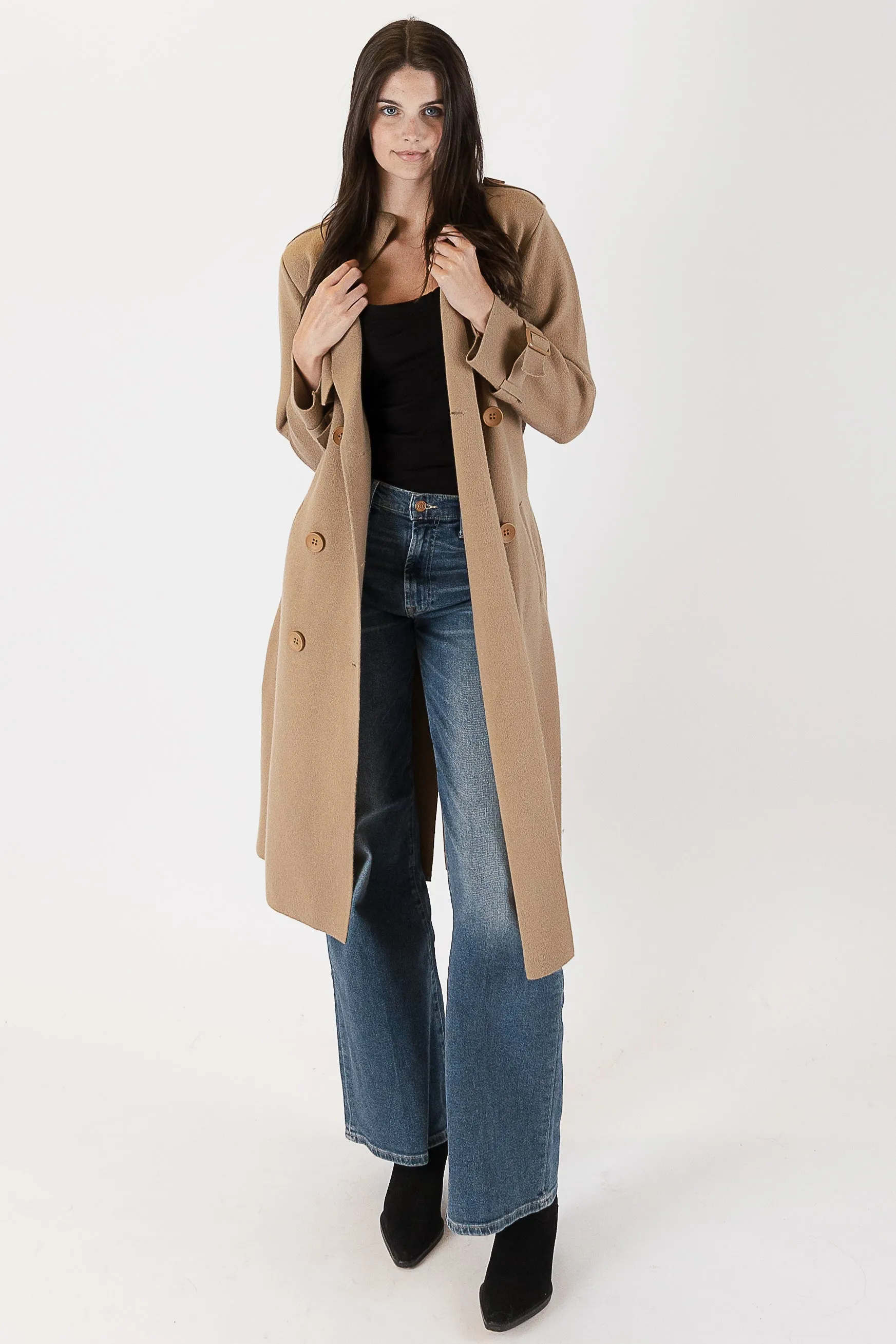 Preston Trench Coat - Camel
