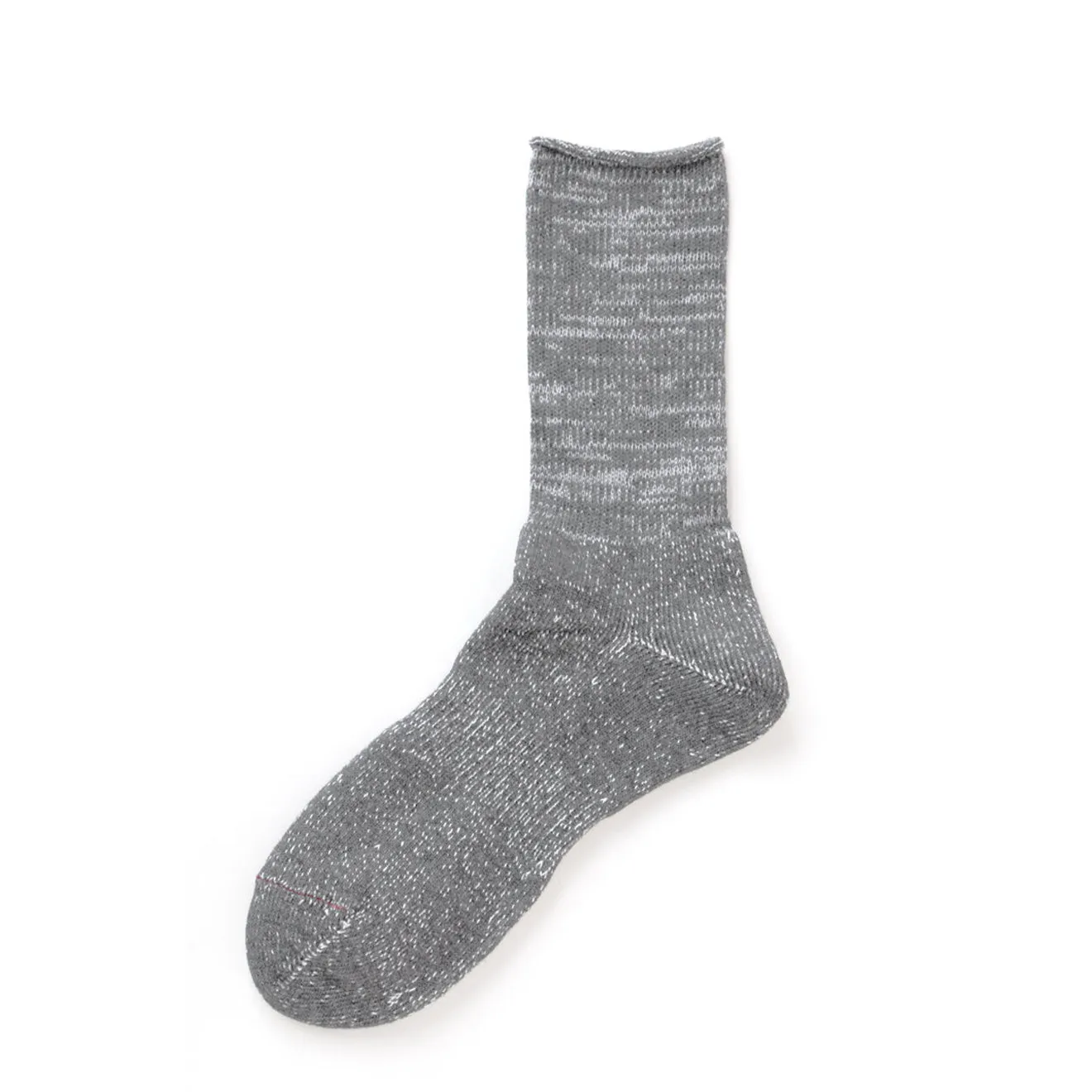 Rototo Washi Pile Crew Socks Dark Grey