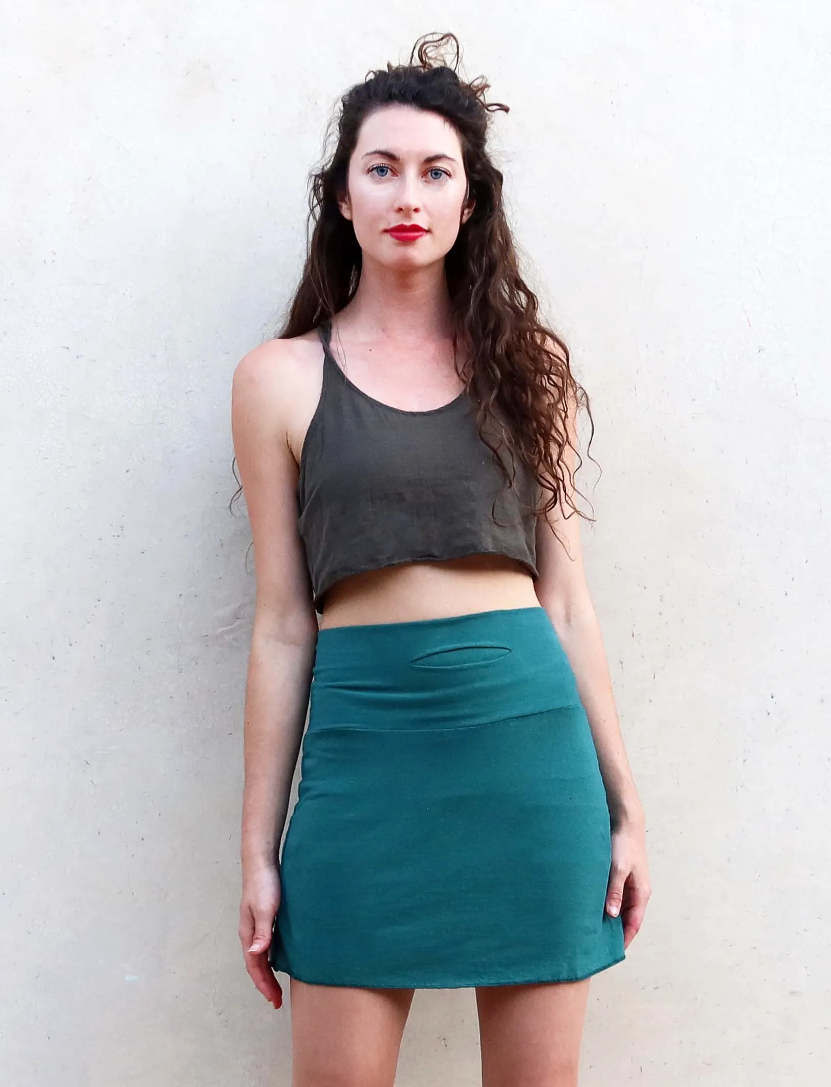 Secret Pocket Simplicity Mini Skirt