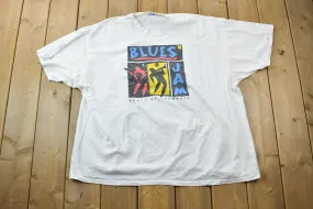 Vintage 1990s Beale St Blues Jam Memphis Souvenir T-Shirt
