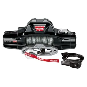 Warn Zeon 12-S 12v 12,000lbs Winch with Spydura Synthetic Rope