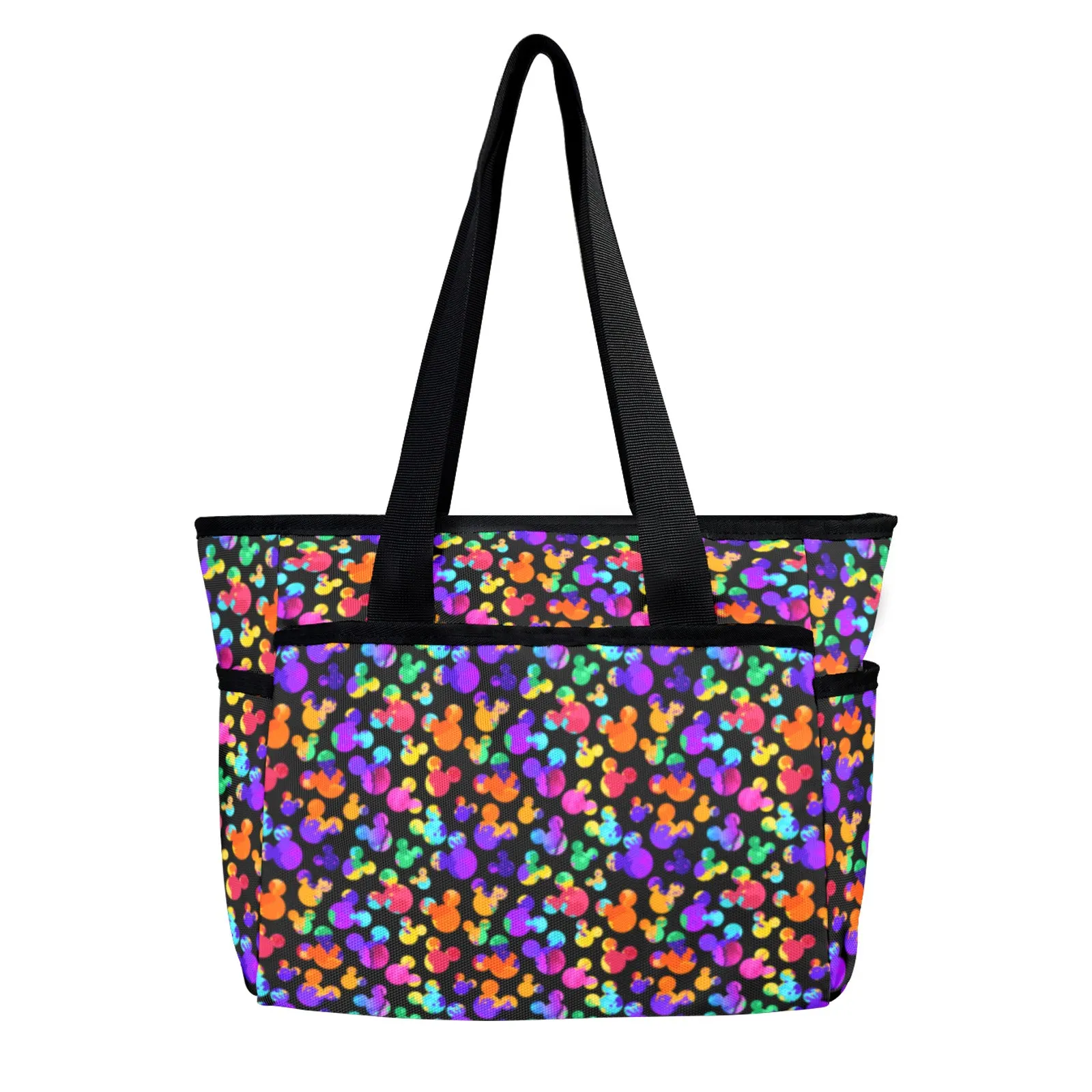 Watercolor Large Capacity Insulated Tote Bag