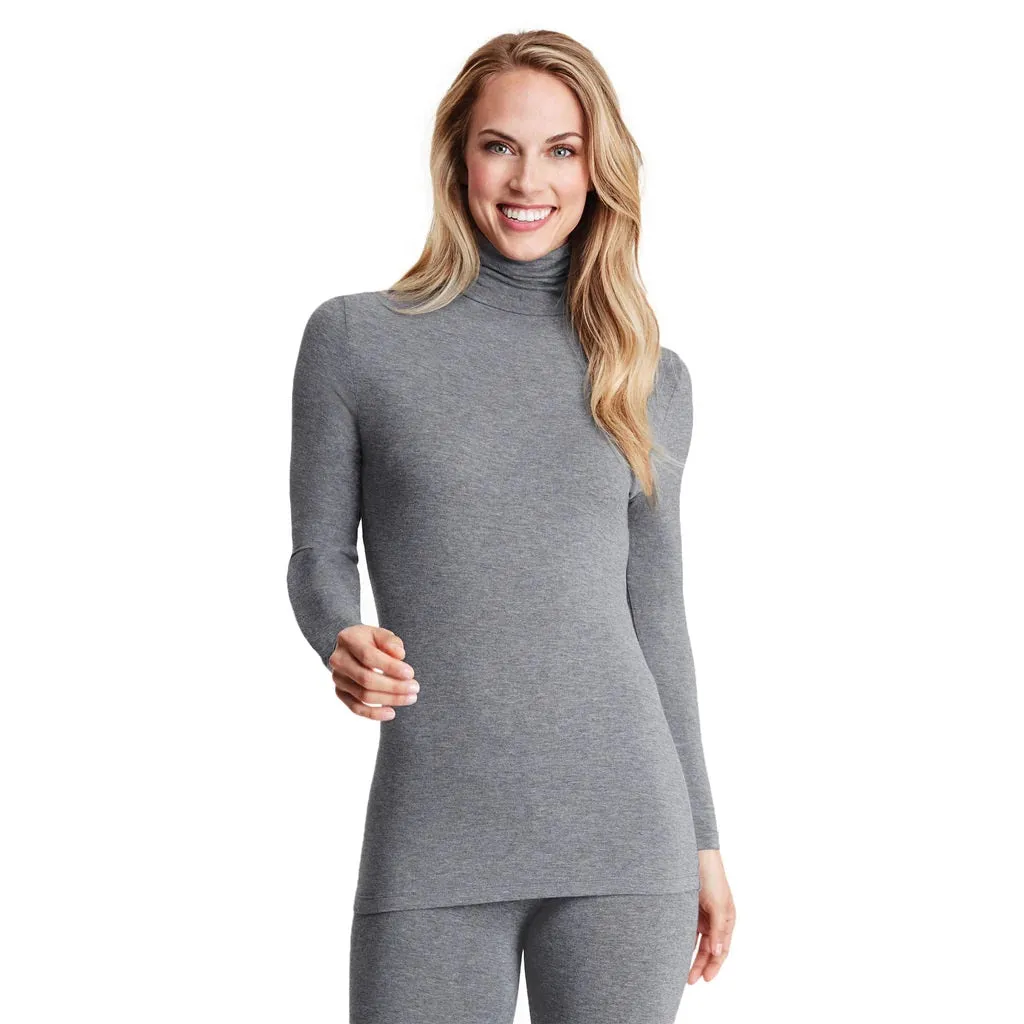 Women's Softwear with Stretch Long-Sleeve Turtleneck Top CD8727016